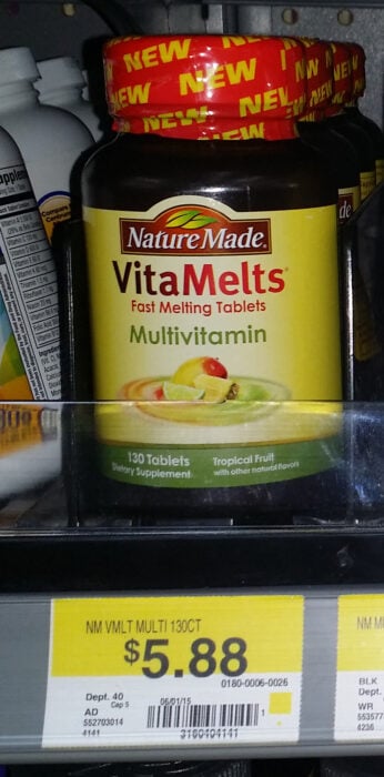 Nature Made VitaMelts Just $4.38 at Walmart!
