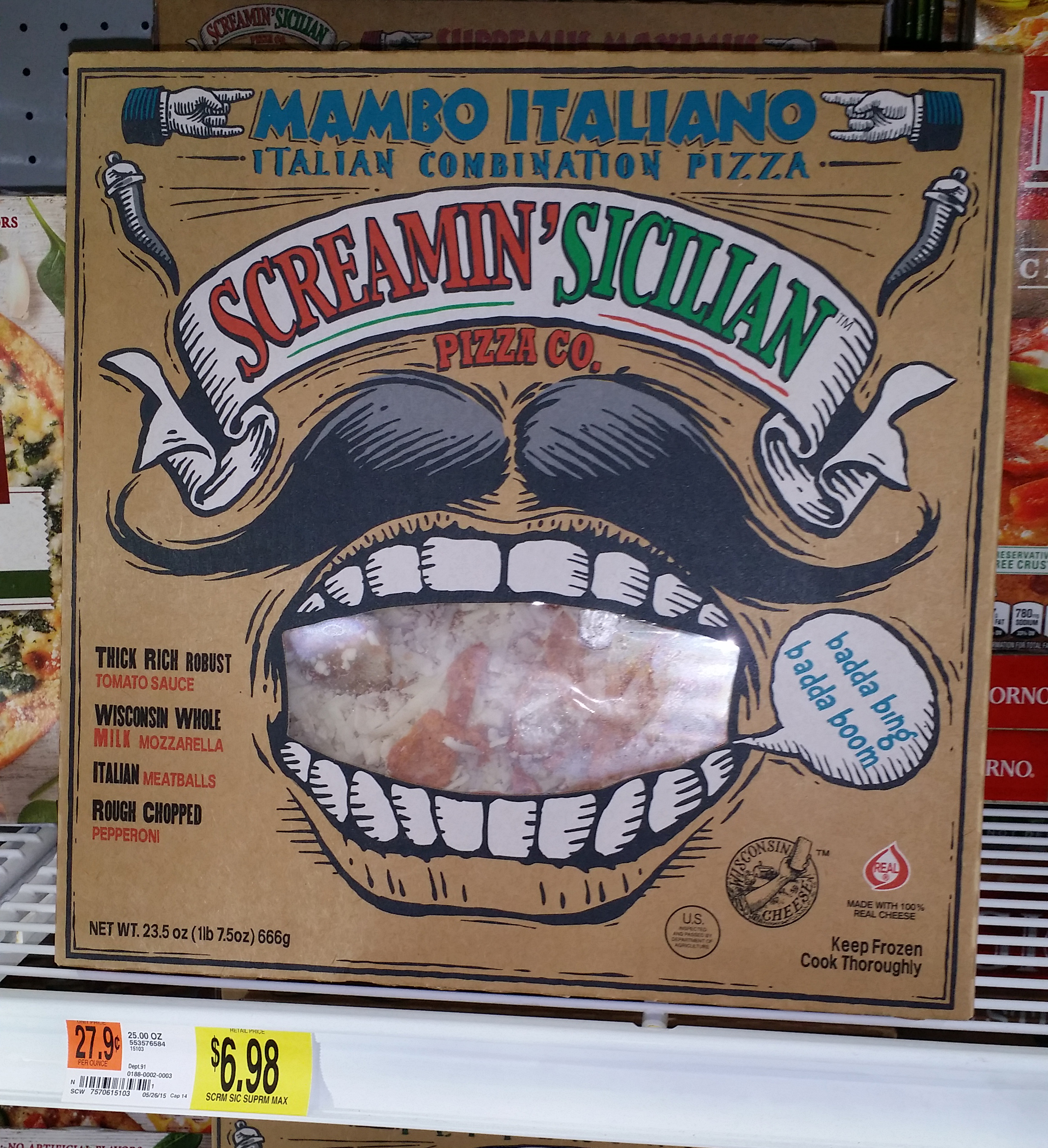 Screamin’ Sicilian Frozen Pizza Just $5.98 at Walmart!