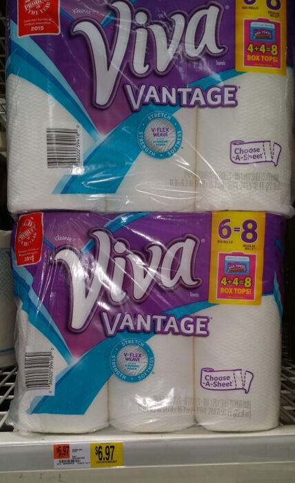 Viva Vantage Paper Towel 6 Pack Just $5.97 at Walmart!