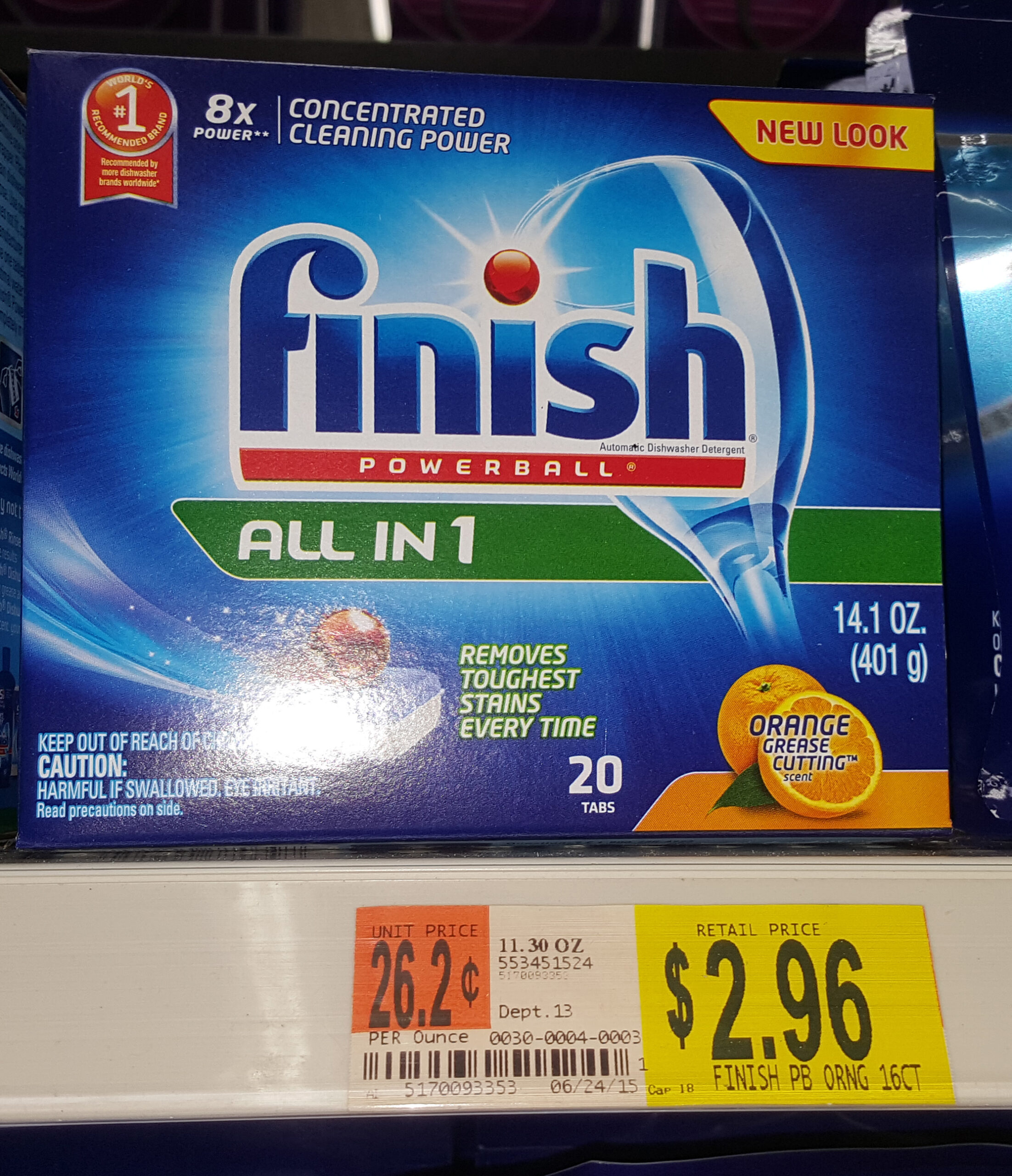 Finish Powerball Just $.96 at Walmart!