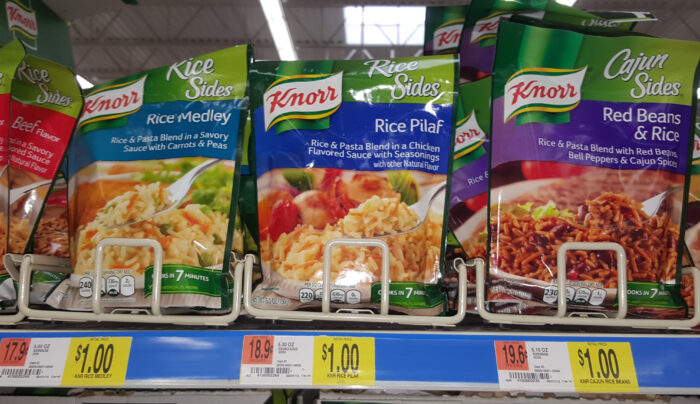 Knorr Rice Sides Just $.75 at Walmart!