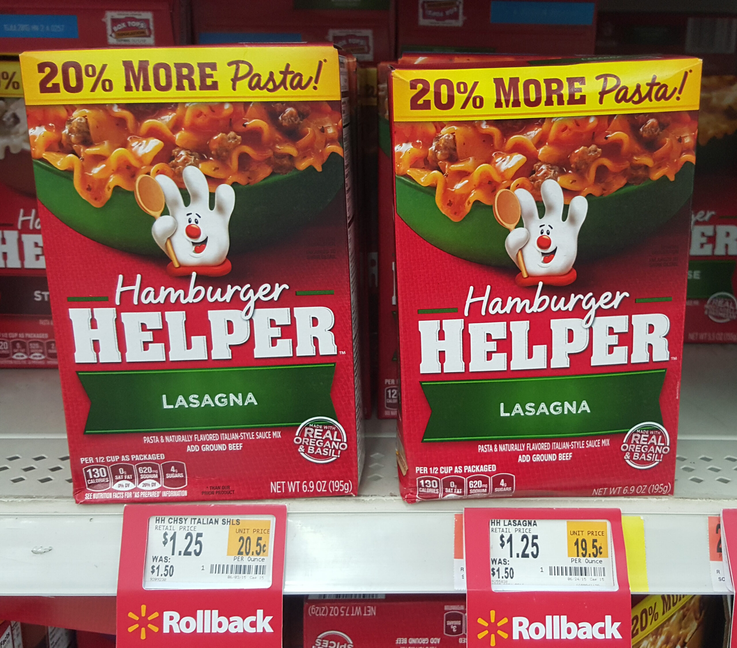Hamburger Helper Just $1.05 at Walmart!
