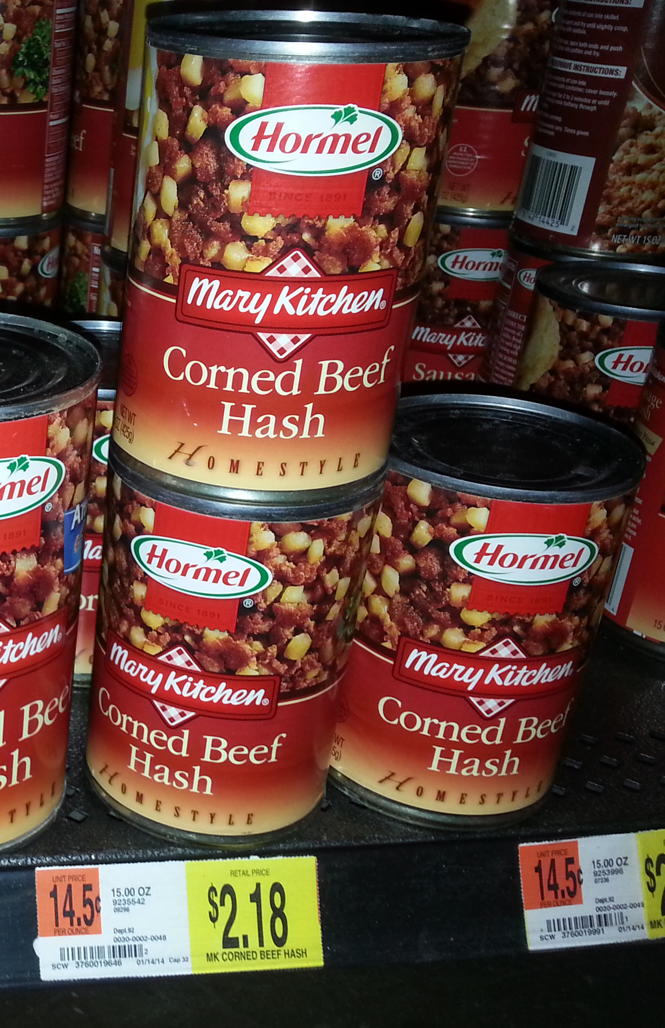 Hormel Corned Beef Hash Just $1.68 at Walmart!