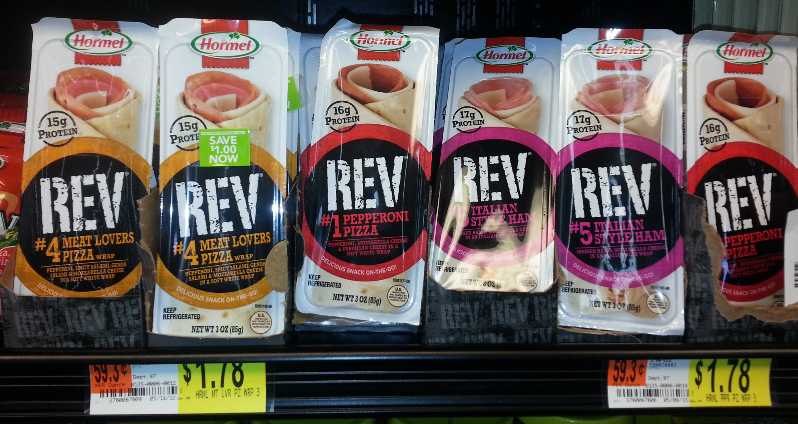 Hormel Rev Wraps Just $1.28 at Walmart!