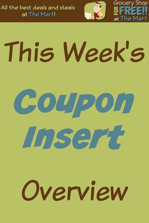 2/21 Coupon Insert Overview!