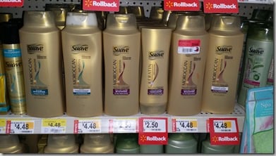 FREE Suave Professionals Shampoo at Walmart!
