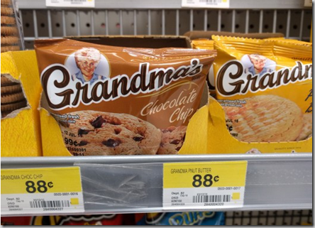 FREE Grandma&rsquo;s Cookies with Overage at Walmart!