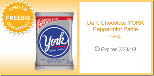 FREE York Peppermint Pattie at Walmart!