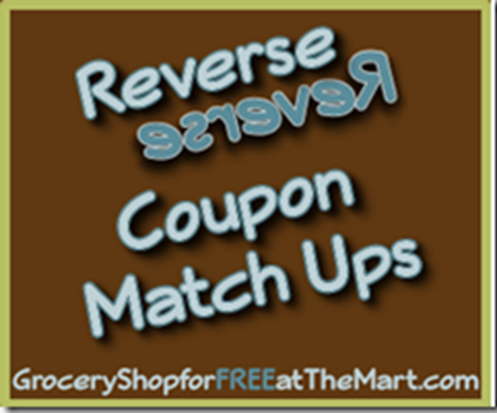 3/13 Reverse Coupon Matchups!