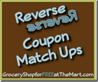 3/20 Reverse Coupon Matchups!