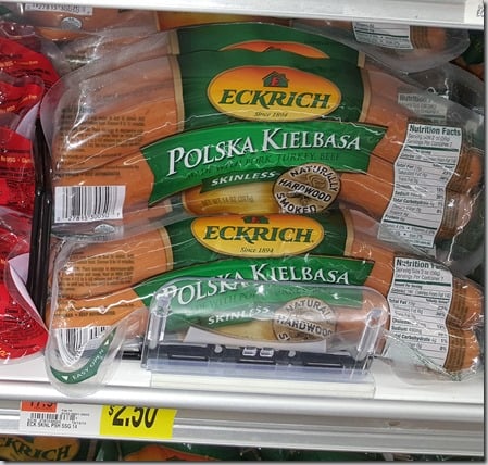 Eckrich Rope Sausage Just $2.00 at Walmart!