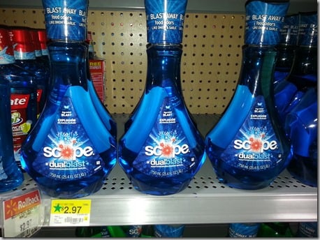 Scope Mouthwash Just $0.97 at Walmart!