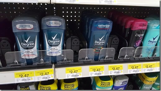 FREE Degree Deodorant with Overage at Walmart! FREE Degree Deodorant with Overage at Walmart!