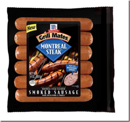 McCormick Grill Mates Sausage Just $2.19 at Walmart!