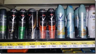 Better Than Half Price Degree Dry Spray Deodorant!