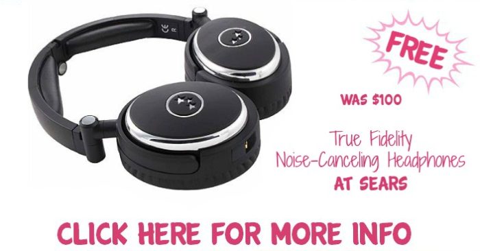 FREE True Fidelity Noise-Canceling Headphones! Down From $100!