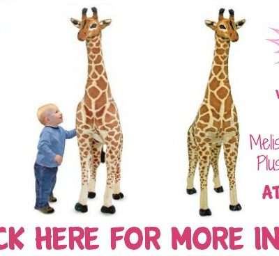 Melissa & Doug Plush Giraffe Set Only $40.39! Down From $100!