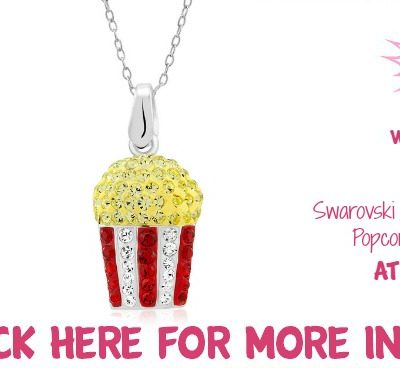 FREE Swarovski Crystal Dazzling Popcorn Necklace! Down From $130!