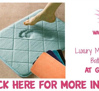 Luxury Memory Foam Bath Mat Just $8.99 Down From $50! Ships FREE!