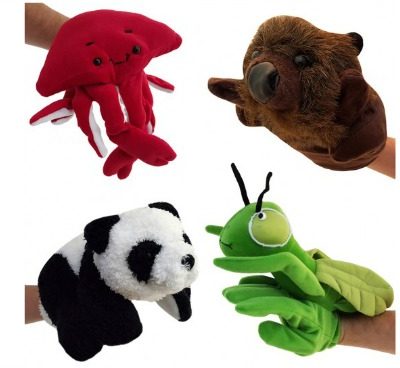Adorable Animal Hand Puppets Just $4.99! Down From $20! Ships FREE!