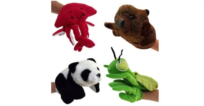 Adorable Animal Hand Puppets Just $4.99! Down From $20! Ships FREE!