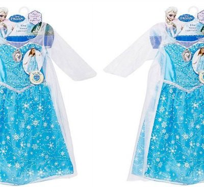 Disney Frozen Elsa Musical Light-Up Dress Only $13.99! Down From $40!
