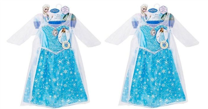 Disney Frozen Elsa Musical Light-Up Dress Only $13.99! Down From $40!