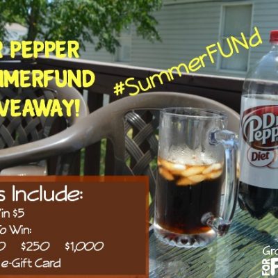 Win A Chunk Of The #SummerFUNd From Dr Pepper®!