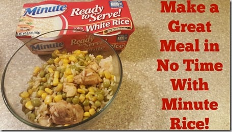 Make a Great Meal in No Time with Minute Rice!