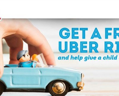 FREE Uber Ride To Benefit Kids In Foster Care!