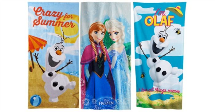 Disney Frozen Beach Towels Only $3.63 Shipped! Down From $26!
