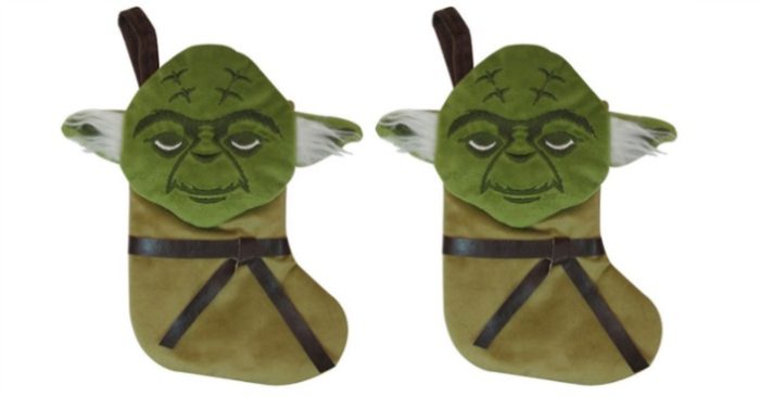 Star Wars Yoda Stocking Only $2.80 Shipped! Down From $10!