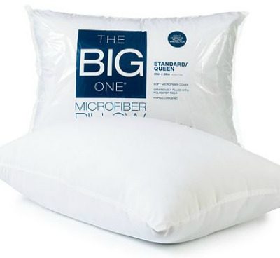 The Big One Microfiber Pillow Only $2.54! Down From $12!