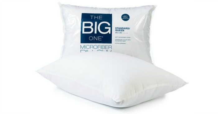 The Big One Microfiber Pillow Only $2.54! Down From $12!