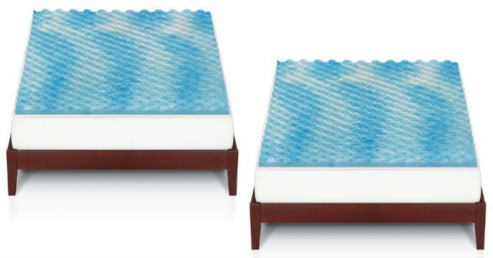 Gel Memory Foam Mattress Topper Only $25.49! Down From $110!
