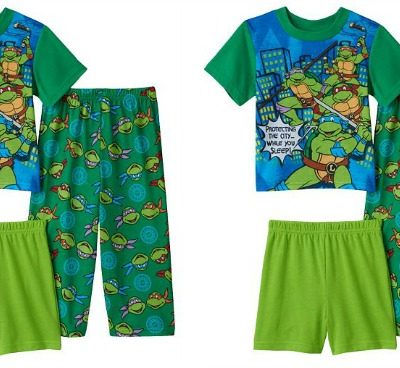 Toddler Boy Teenage Mutant Ninja Turtles Pajamas Only $4.48 Shipped! Down From $32!