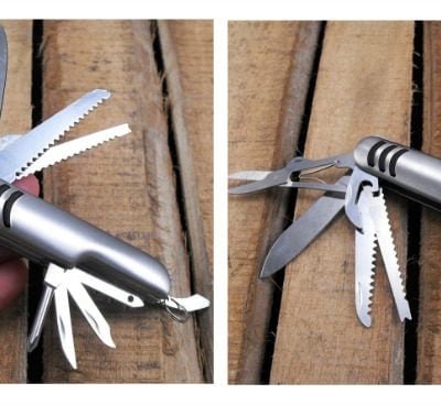 2 Pack 17 Function 11 Blade Pocket Knives Just $1.90! Down From $25!