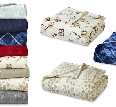 Cannon Velvet Plush Throw Just $9.99! Down From $20!