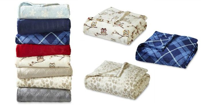 Cannon Velvet Plush Throw Just $9.99! Down From $20!
