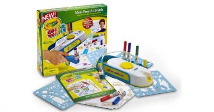 Crayola Color Wonder Mess-Free Airbrush Kit Just $10!