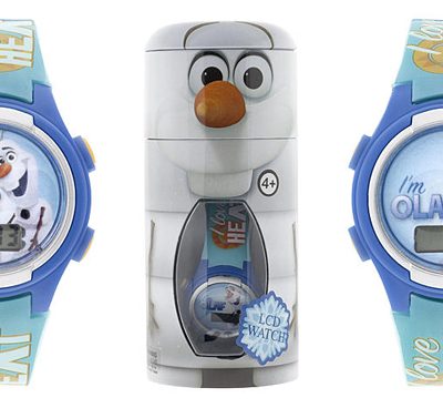 Disney Olaf LCD Watch in Cylinder Tin Just $5.99! Down From $20!