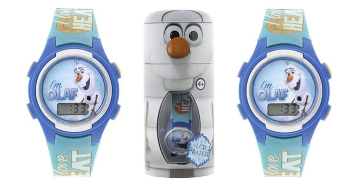 Disney Olaf LCD Watch in Cylinder Tin Just $5.99! Down From $20!