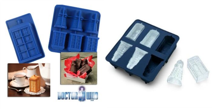 Doctor Who Tardis and Dalek Molds Just $3! Down From $15!