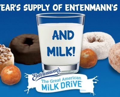 Win A Year’s Supply Of Entenmann’s Donuts & Milk!