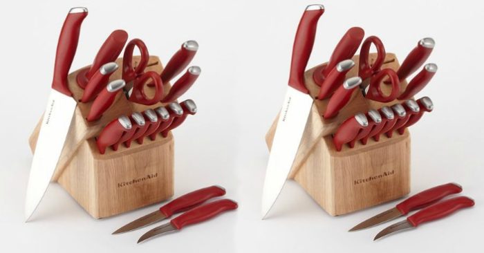 KitchenAid Cook's Series 16-pc. Cutlery Set Only $47.99! Down From $100!