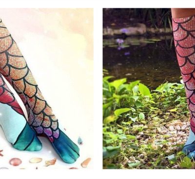 Knee High Mermaid Socks Just $7.99! Down From $20! Pre-order!