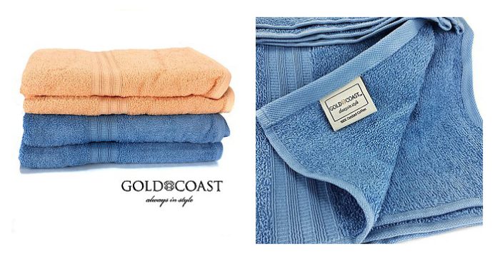Luxurious Gold Coast 100% Combed Cotton Towels Just $2.99! Down From $12!