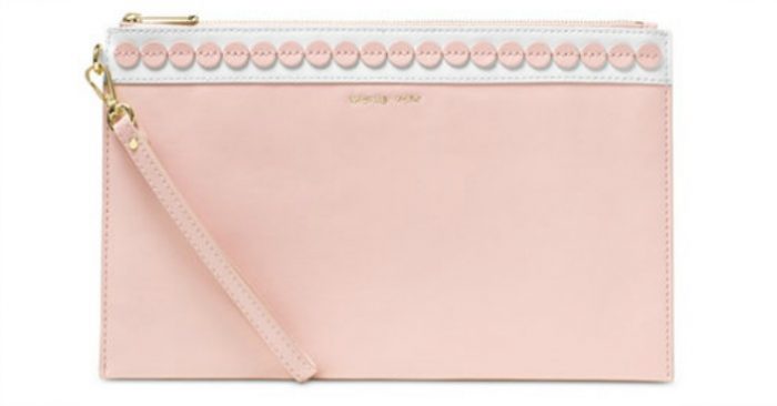 Michael Kors Analise Extra Large Zip Clutch Only $41.40! Down From $138!