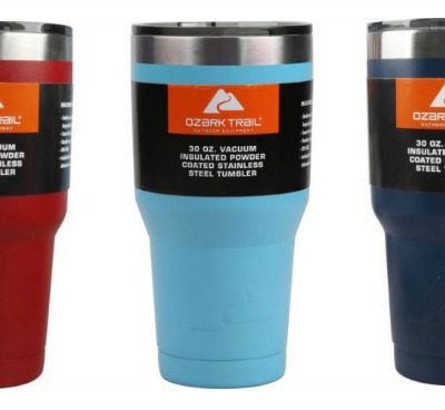 Ozark Trail 30-Ounce Double-Wall, Vacuum-Sealed Tumbler Just $9.74!