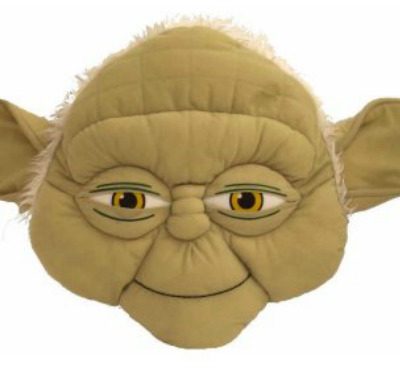 Star Wars Episode VII Yoda Face Pillow Just $8! Down From $15!